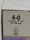ETHICON Box of 12 VCP743D 4-0 COATED VICRYL PLUS VIOLET 8X18" TF CR  Exp.2028-12  (T43) Vicryl Plus