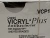 ETHICON Box of 12 0 COATED VICRYL PLUS UNDYED 6X18" TIE    VCP112G  Exp.2028-12  (T43) Vicryl*Plus