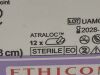 ETHICON Box of 12 Suture, Coated VICRYL, Taper Point, BV100-3, 5", Size 9-0 V402G Exp.2028-12  (T43) Vicryl