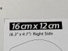 MEDTRONIC Dextile Left Anatomical 3D Mesh 16cm x 12cm  DXT1612AR  Exp.2027-10  (K36) Dextile