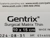 ACELL Gentrix  MatriStem Surgical Matrix Thin PSM1015  Exp.2024-08  (K34) Gentrix