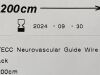 ASAHI Black Neurovascular Guidewire 0.014" x 200cm, Re-Shapable Round Curve, 25°   WAIN-CKI-200-BS  Exp.2024-09  (K34) Chikai black