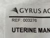 GYRUS ACMI Uterine Manipulator/Injector  003276  Exp.2027-05  (K25) Uterine Manipulator/Injector