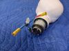 STERIS *LOT OF 2*  Lighting and Visualization System Surgical Light LED585 HD Ready w/Arm Assembly M5 10068077 10052709 1932675 D .