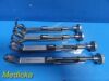 ZIMMER 4X  3206 (2x1 Jaw, OL 7") & 3208 (1X1 Jaw OL 8") Lambert Bone clamps