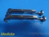 ZIMMER 4X  3206 (2x1 Jaw, OL 7") & 3208 (1X1 Jaw OL 8") Lambert Bone clamps