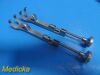 ZIMMER 4X  3206 (2x1 Jaw, OL 7") & 3208 (1X1 Jaw OL 8") Lambert Bone clamps