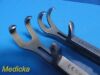 ZIMMER 4X  3206 (2x1 Jaw, OL 7") & 3208 (1X1 Jaw OL 8") Lambert Bone clamps