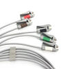 GE PN:412681-001 Multi-Link ECG leadwire Grouped Set ，5Lead Grabber AHA 74CM /29IN ECG unit