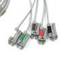 GE PN:412681-001 Multi-Link ECG leadwire Grouped Set ，5Lead Grabber AHA 74CM /29IN ECG unit