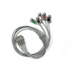 GE PN:412681-001 Multi-Link ECG leadwire Grouped Set ，5Lead Grabber AHA 74CM /29IN ECG unit