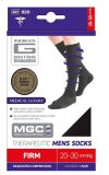 NEO G 920 Compression 20-30 mmHg Knee High Therapeutic Men's Sock Black,