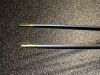 SYMMETRY SURGICAL 08-0101 Titanium Bayonet Bipolar Forceps, 1.5mm Tip, 8.75"