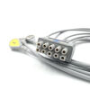 GE 2106385-003  ECG leadwire Set 3-Lead ,snap IEC ,74CM /29 in  ECG unit