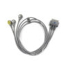 GE 2106385-003  ECG leadwire Set 3-Lead ,snap IEC ,74CM /29 in  ECG unit