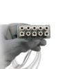 GE 2106385-003  ECG leadwire Set 3-Lead ,snap IEC ,74CM /29 in  ECG unit