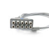 GE 2106385-003  ECG leadwire Set 3-Lead ,snap IEC ,74CM /29 in  ECG unit