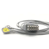 GE 2106385-003  ECG leadwire Set 3-Lead ,snap IEC ,74CM /29 in  ECG unit