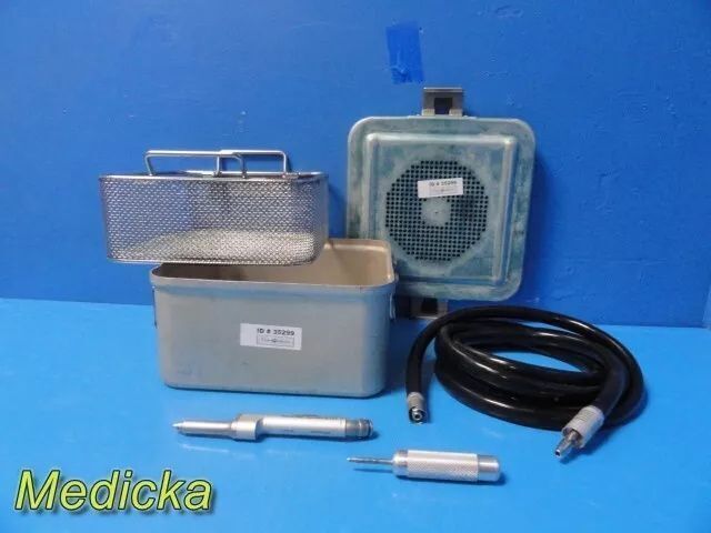 ZIMMER Hall Surgical 5053-12 Micro 100 Oscillating Saw W/ Hose,Driver,Case