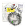 GE 5831398 Leadwire and ECG Trunk Cable ECG 3 lead Cable Undetachable,Grabber ,AHA ,4.7M/15FT   ECG unit