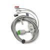 GE 5831398 Leadwire and ECG Trunk Cable ECG 3 lead Cable Undetachable,Grabber ,AHA ,4.7M/15FT   ECG unit