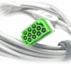GE 5831398 Leadwire and ECG Trunk Cable ECG 3 lead Cable Undetachable,Grabber ,AHA ,4.7M/15FT   ECG unit