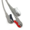 GE 5831398 Leadwire and ECG Trunk Cable ECG 3 lead Cable Undetachable,Grabber ,AHA ,4.7M/15FT   ECG unit