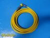 Accuflex 02899 Medical Air Conductive Hose W/ Fittings; Yellow; 15 Feet