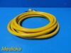 Accuflex 02899 Medical Air Conductive Hose W/ Fittings; Yellow; 15 Feet
