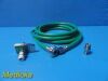 ALLIED HEALTHCARE Chemetron Conductive Hose Oxygen W/ 2 Medical Fittings