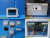 PHILIPS Intellivue MP20 Monitor Ref M8001A W/ M3001A MMS Module & Leads