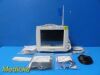 PHILIPS Intellivue MP20 Monitor Ref M8001A W/ M3001A MMS Module & Leads