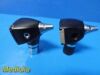 WELCH ALLYN Lot of 03  HillRom 25020 Otoscope Heads W/O Lamps | 3.5V