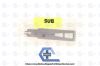 BRASSELER BR1-2590-50 | | IN-DATE | EACHES | Large Bone Sagittal Saw Blade, 90 x 25 mm, 1.27 mm Thick