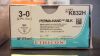 ETHICON K832H | | BOX OF 36 | PERMA-HAND SILK Black Braided Non-absorbable Suture  3-0 30"