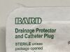 BARD Lot of 36 Drainage Protector and Catheter Plug  000076   Exp.3038-06 & 2028-09  (K23) Drainage Protector and Catheter Plug
