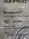 SUNMED Lot of 22 Vent Mask II  VR0400  Exp.2028-06 to 2028-09  (B2/K23/Y64) Vent Mask II