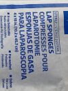 MEDLINE 25 Packs (5/pack) Lap Sponges  MDS251504LF (K44) Lap Sponges