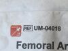 TELEFLEX Lot of 2 Femoral Arterial Line Catheterization Kit 18G x 16cm x 0.025"  UM-04018  Exp.2026-03 & 2026-04  (K29#2) Femoral Arterial Line Catheterization