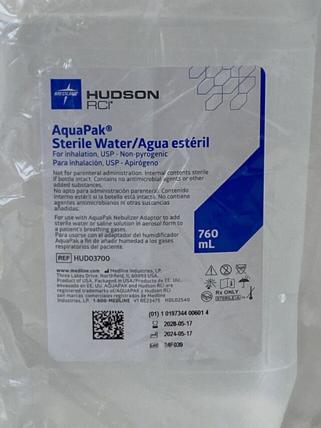 MEDLINE AquaPak  HUD03700oo  Exp.2028-05  (K20) AquaPak