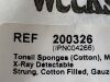 TELEFLEX 3 Packs (5/Pack) Tonsil Sponges  200200326  Exp.2026-04  (K20) Tonsil Sponges