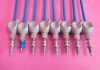 CONMED 8 pc Laparascopic 5mm Instrument Set & Case DetachaTip II Laparoscopic 5mm Instruments w/ 5 Handles, 8 Inserts   Case
