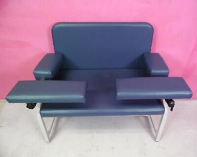 BLOOD DRAW CHAIR Phlebotomy 34" Wide-XL  Drawing/Draw Bariatric Chair Padded Arms 400 lbs