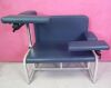 BLOOD DRAW CHAIR Phlebotomy 34" Wide-XL  Drawing/Draw Bariatric Chair Padded Arms 400 lbs