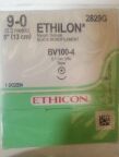 ETHICON 2829G ETHILON® Nylon Suture,  Non-Absorbable, BV100-4 5.1mm 3/8 Circle, Black Monofilament 5" ˜ 13cm, Lot of 1 - Exp : 31/03/26