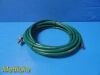 OHIO Medical Conductive Hose Oxygen (O2) W/ Fittings | Green | 30-feet