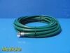 OHIO Medical Conductive Hose Oxygen (O2) W/ Fittings | Green | 30-feet
