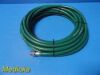 OHIO Medical Conductive Hose Oxygen (O2) W/ Fittings | Green | 30-feet