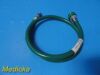 Amvex HS-03UO-M4OMC4 Conductive Hose Oxygen (O2) W/ Fittings; Green; 3-ft