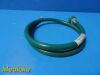 Amvex HS-03UO-M4OMC4 Conductive Hose Oxygen (O2) W/ Fittings; Green; 3-ft